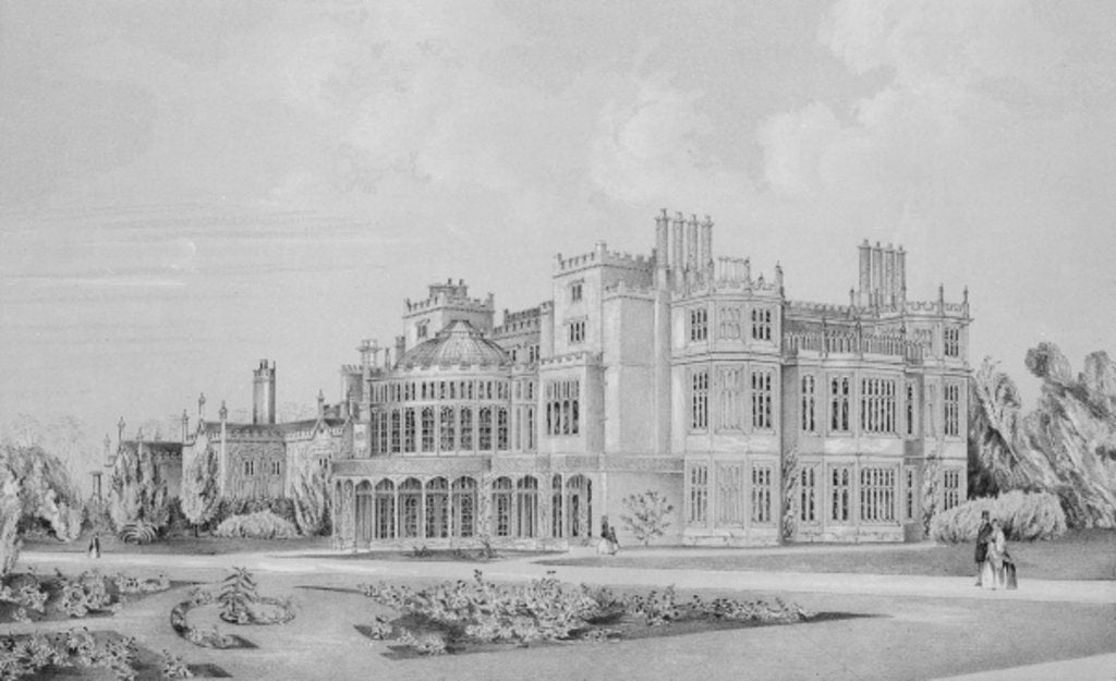 Detail of Brampton Park near Huntingdon, 1852 by English School