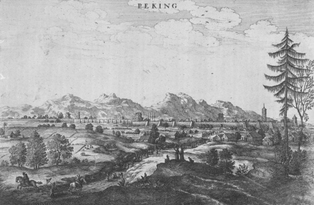 Detail of Peking by John Ogilby