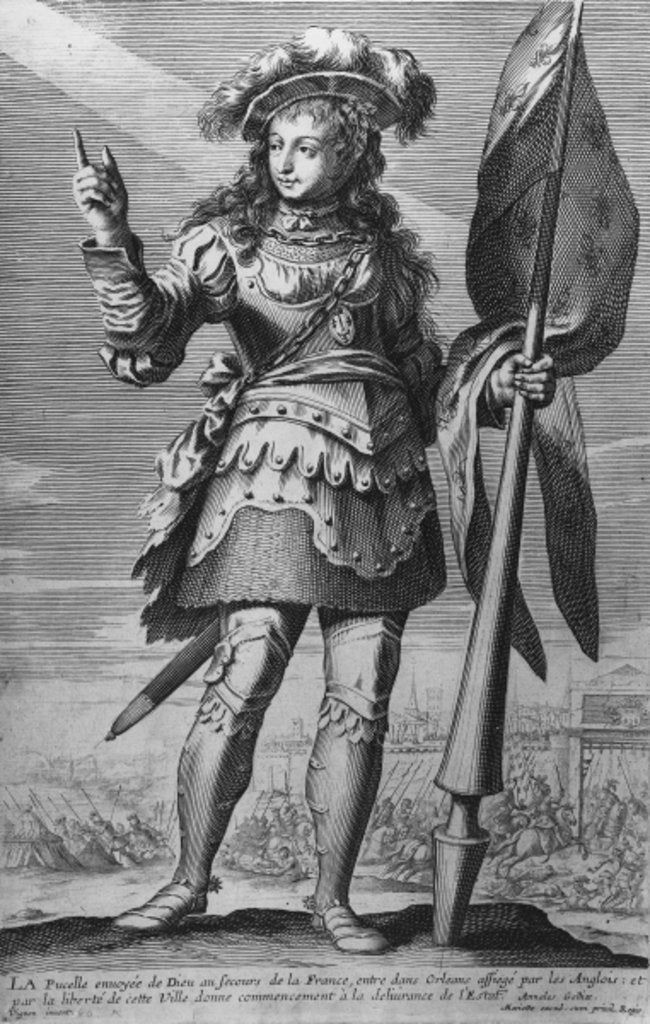 Detail of Joan of Arc Before Orleans by French School