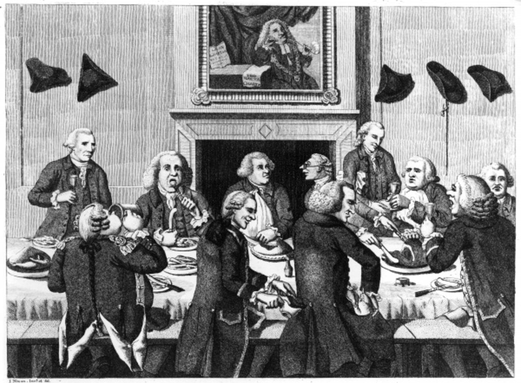 Detail of Tasting, 1782 by John Nixon