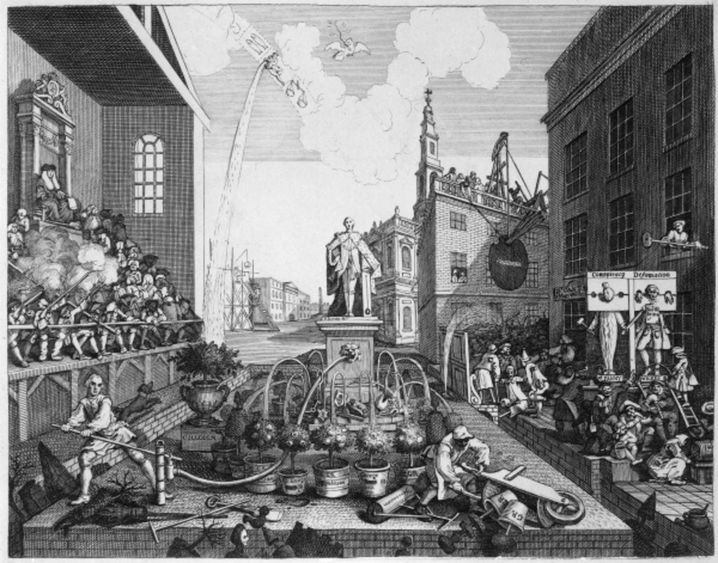 Detail of he Time by William Hogarth