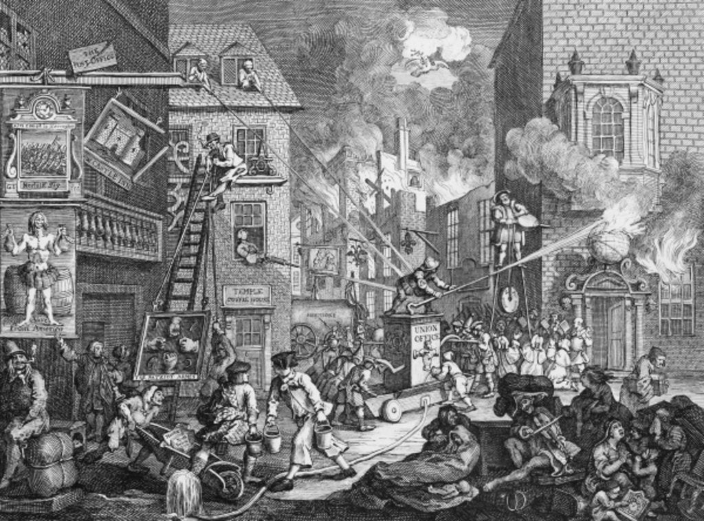 Detail of he Time by William Hogarth