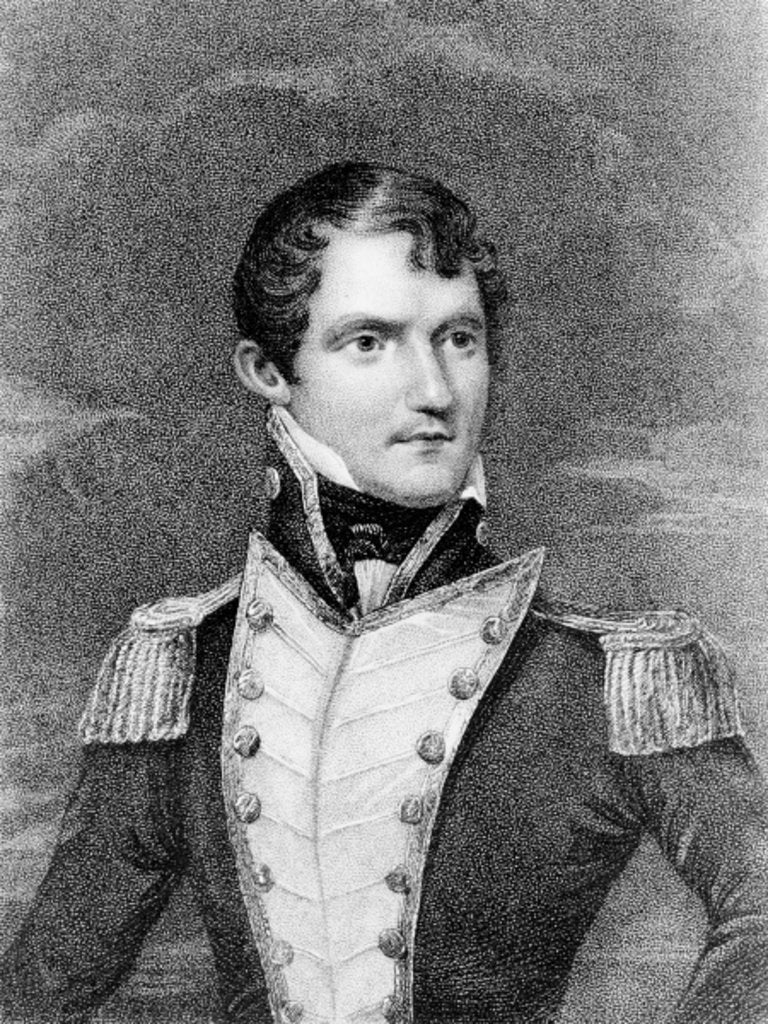 Detail of Captain John Dundas Cochrane by George Perfect Harding