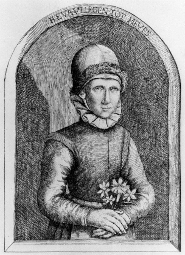 Detail of Eva Flegen of Meurs by English School