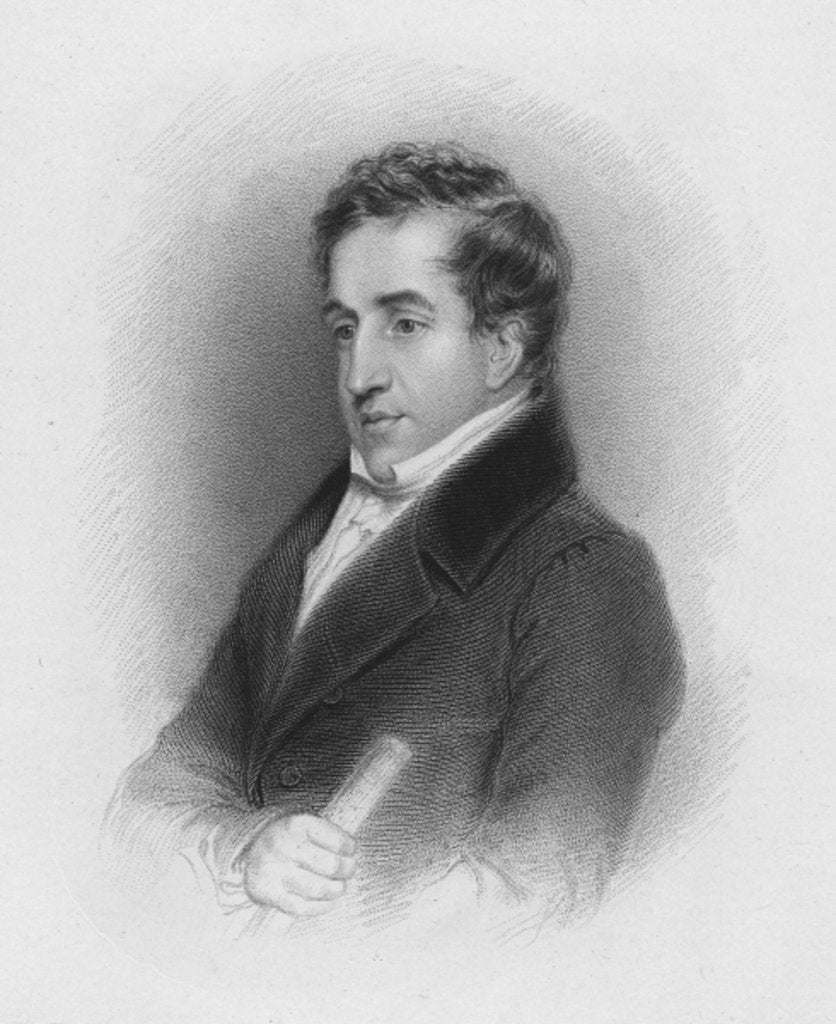 Detail of John Cam Hobhouse, c.1821 by Abraham (after) Wivell