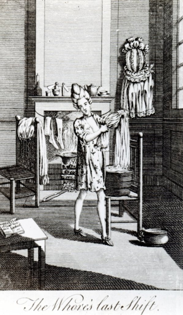 Detail of The Whore's Last Shift by English School