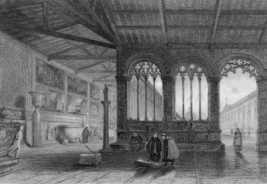 Detail of Campo Santo, Pisa by Charles Cattermole