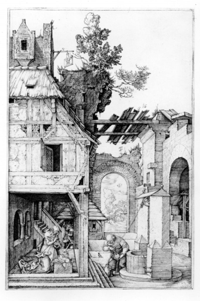 Detail of The Nativity, c.1504 by Albrecht Durer or Duerer