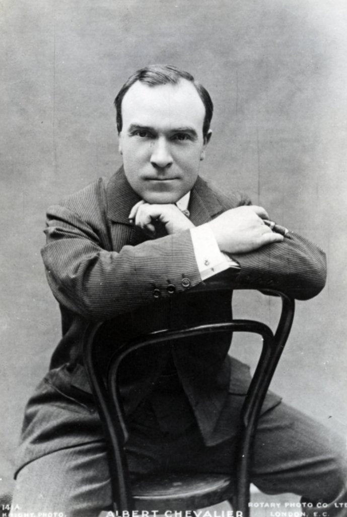 Detail of Albert Chevalier by English Photographer