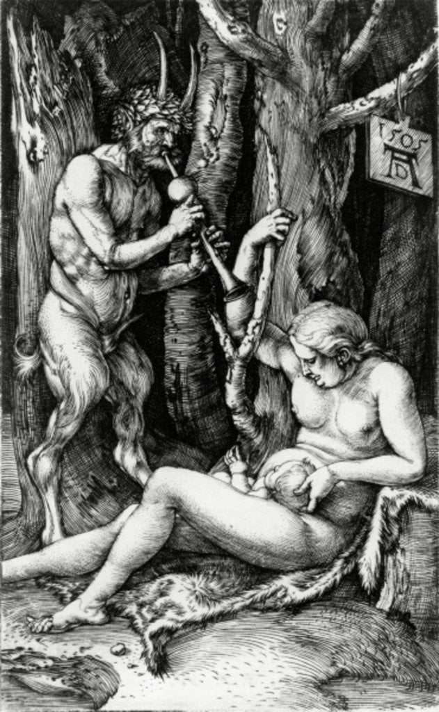 Detail of Satyr Family, 1505 by Albrecht Dürer or Duerer
