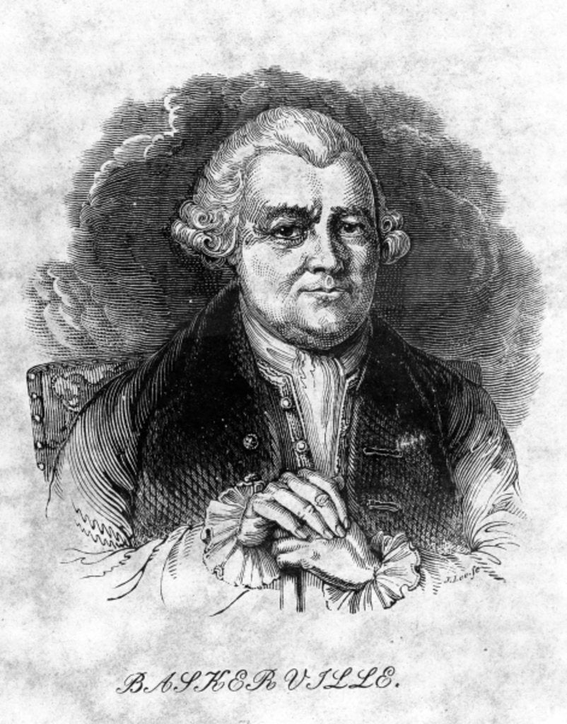 Detail of John Baskerville by English School