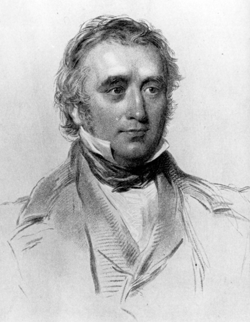 Detail of Thomas Babington Macaulay, at the age of 49. engraved by William Holl, c.1850s by George Richmond