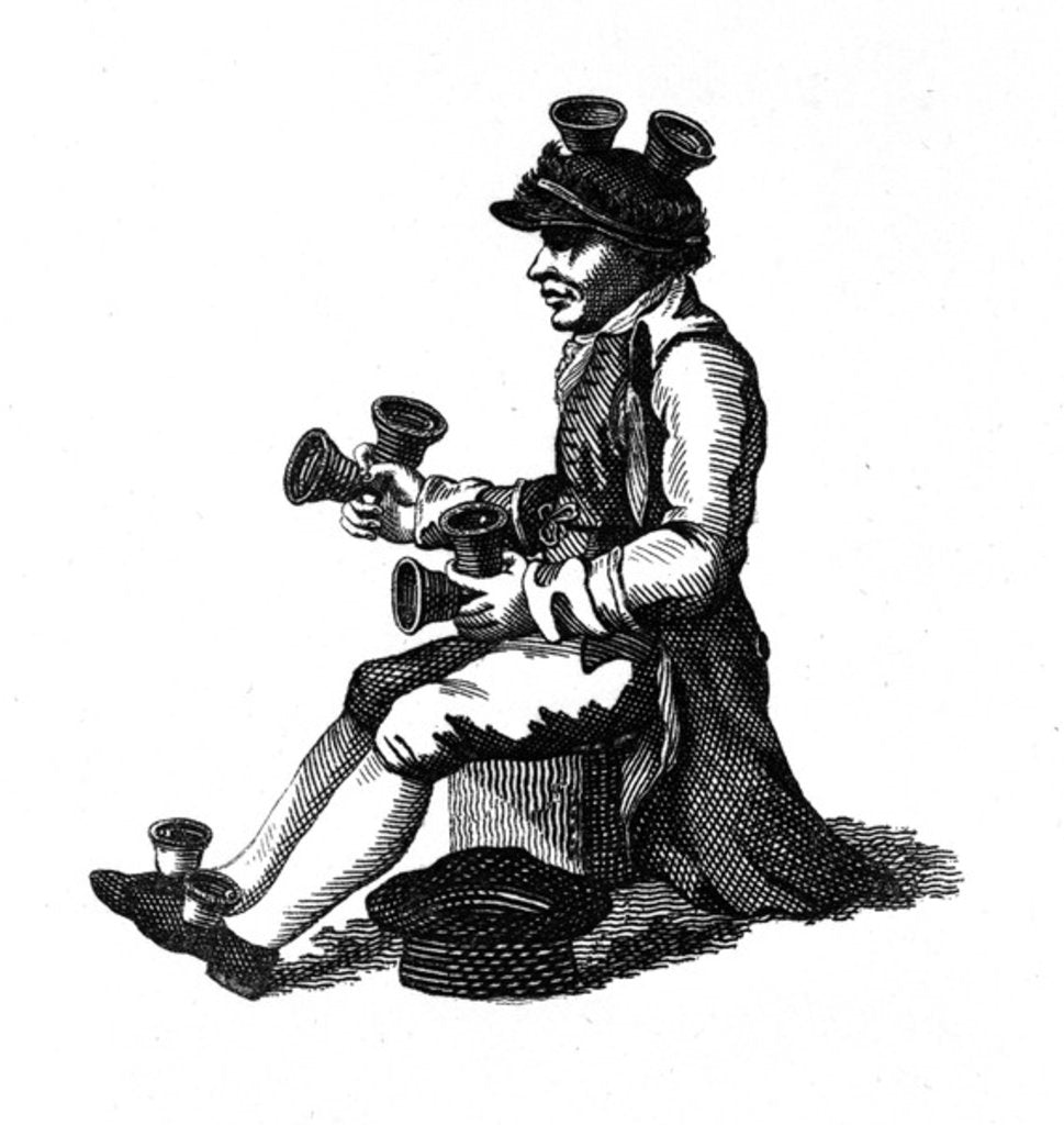 Detail of Roger Smith, Bell Ringer by English School