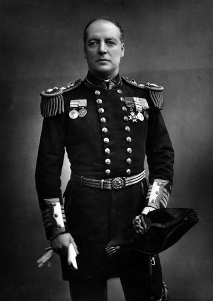 Detail of Lord Charles Beresford by English Photographer