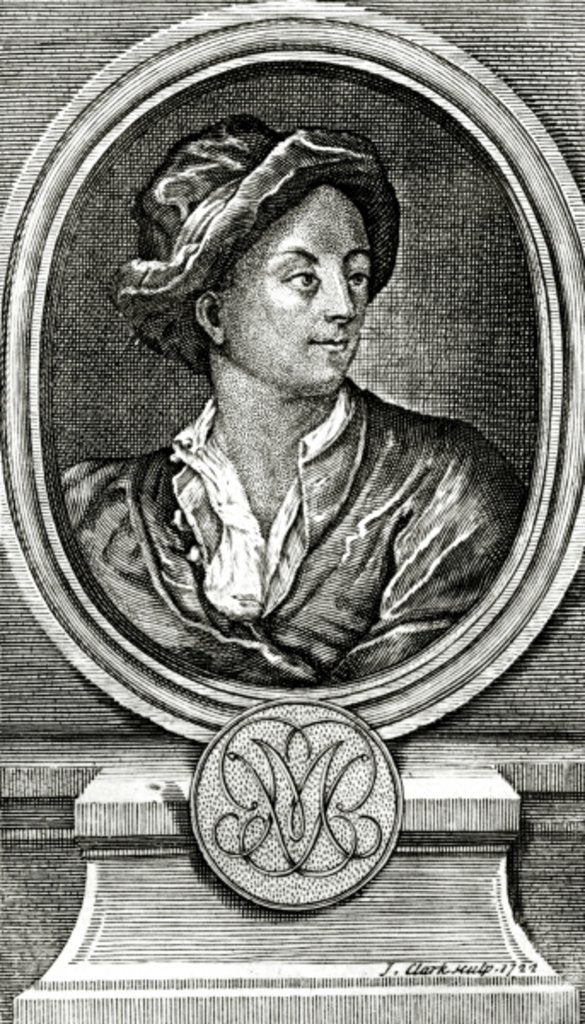 Detail of Matthew Prior by John Francis Rigaud