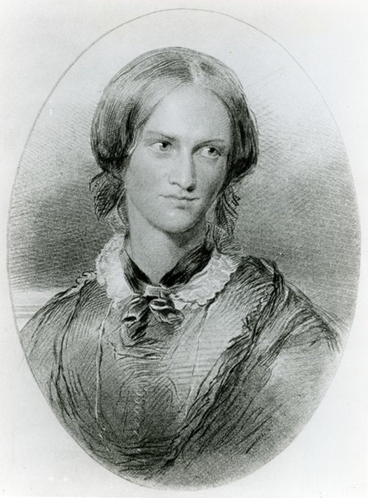 Detail of Charlotte Bronte, c.1850 by George Richmond