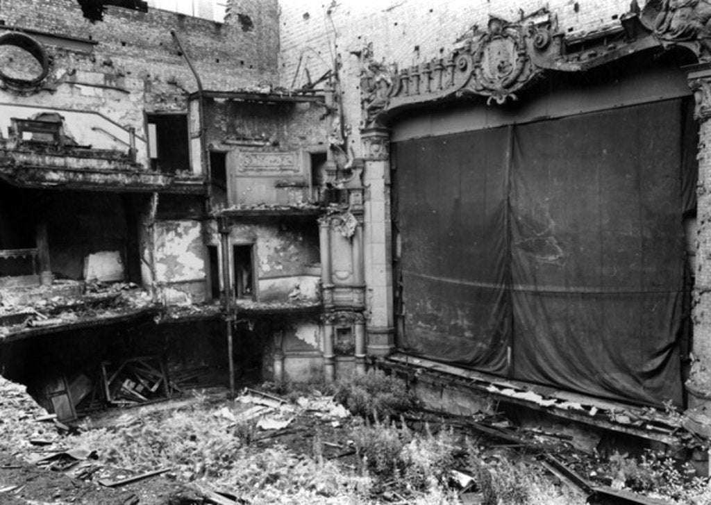 Detail of Interior of the Holborn Empire by English Photographer