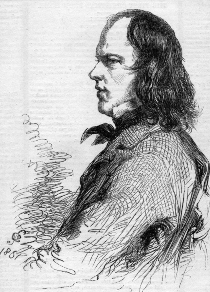 Detail of Mr George Lance, published in 'The Illustrated London News', December 21 1861 by English School
