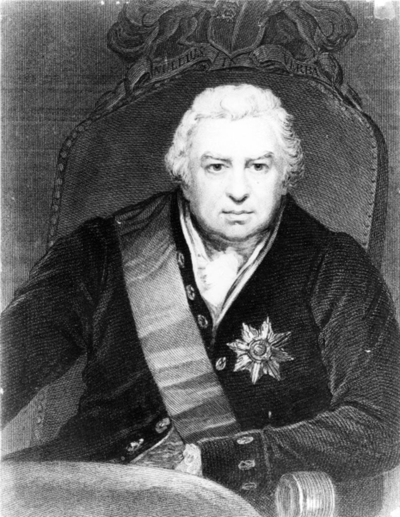 Detail of Sir Joseph Banks, c.1830s by Thomas Phillips