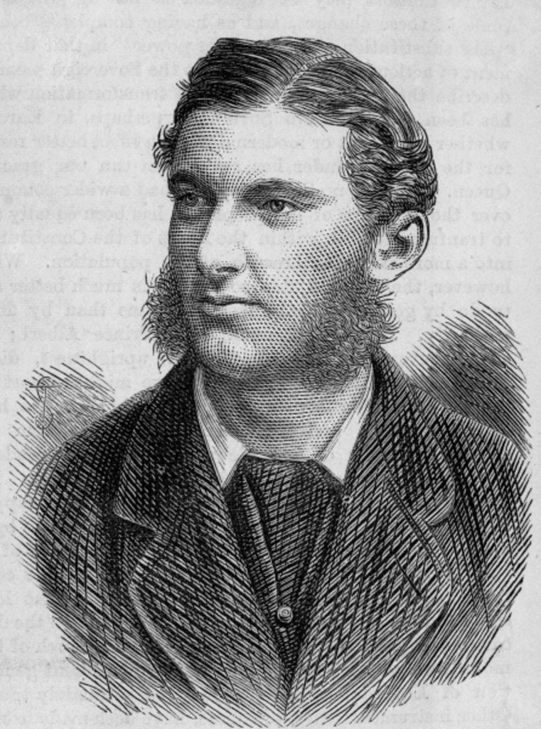 Detail of Lieutenant W. H. May, H.M.S. Alert, published in 'The Illustrated London News', June 5 1875 by English School