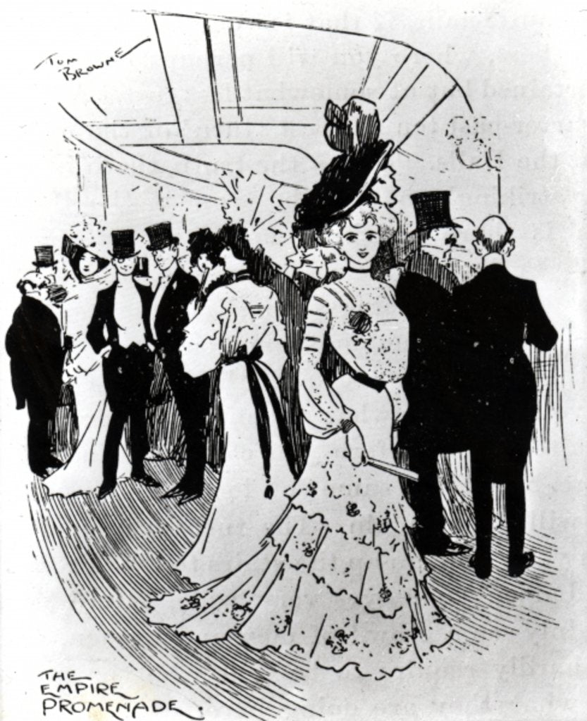 Detail of The Empire Promenande, c.1990s by Tom Browne