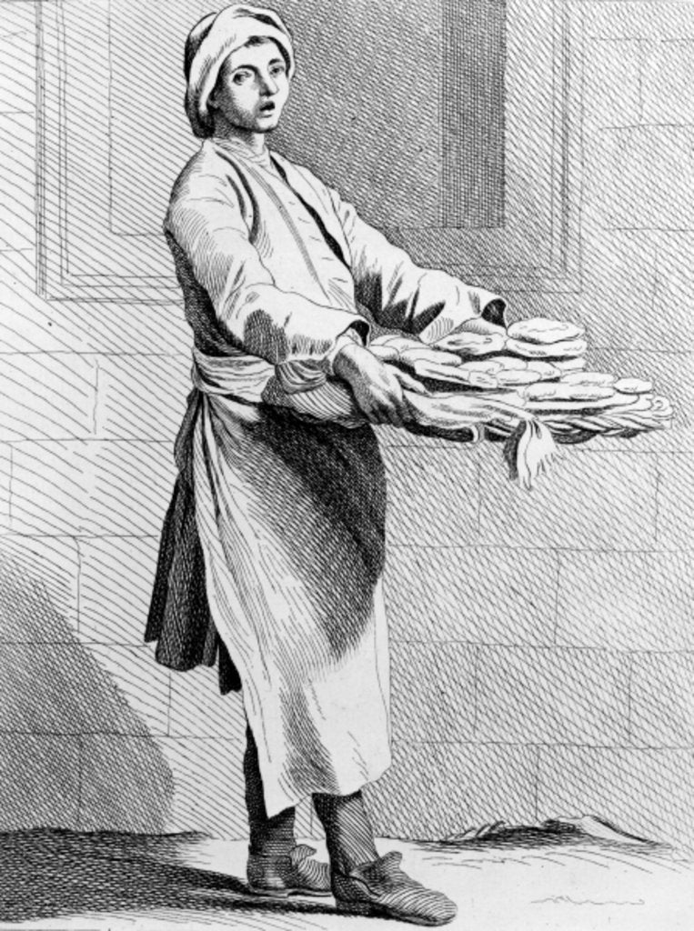 Detail of Hot Pies, 1737 by Edmé Bouchardon