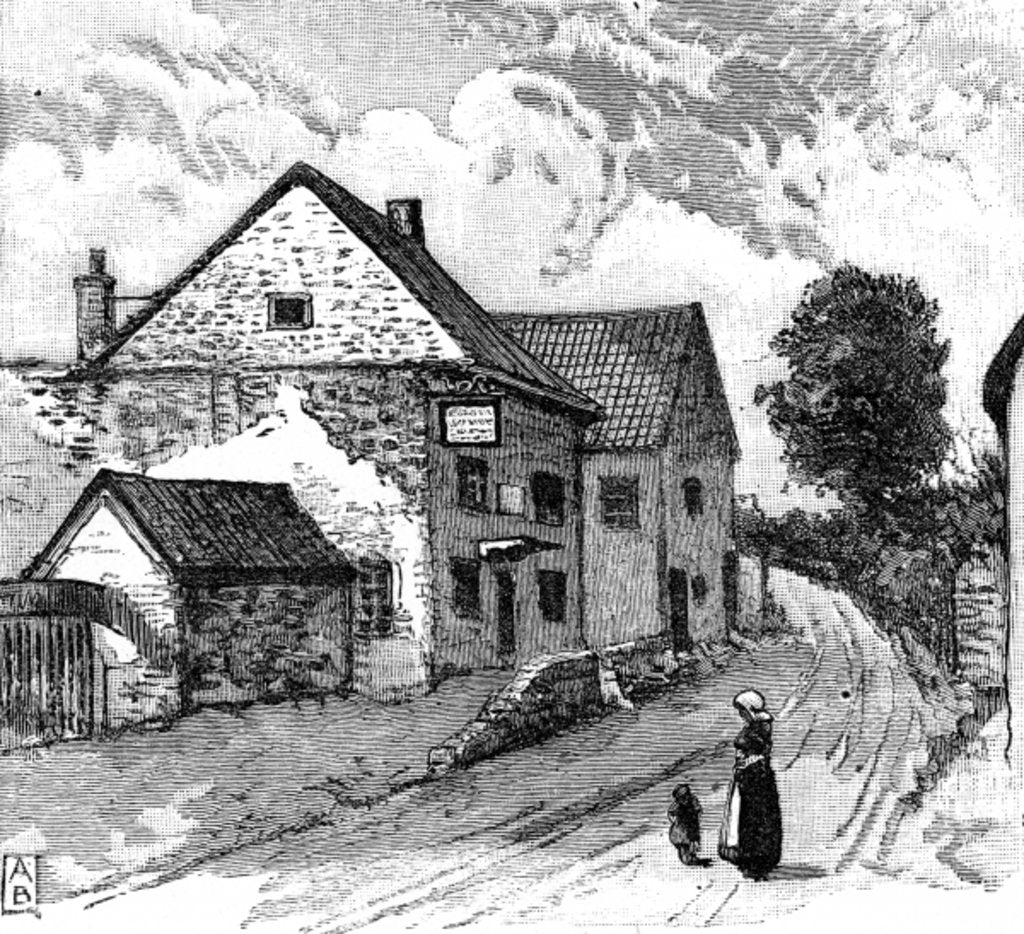 Detail of Coleridge's Cottage, Nether Stowey by English School