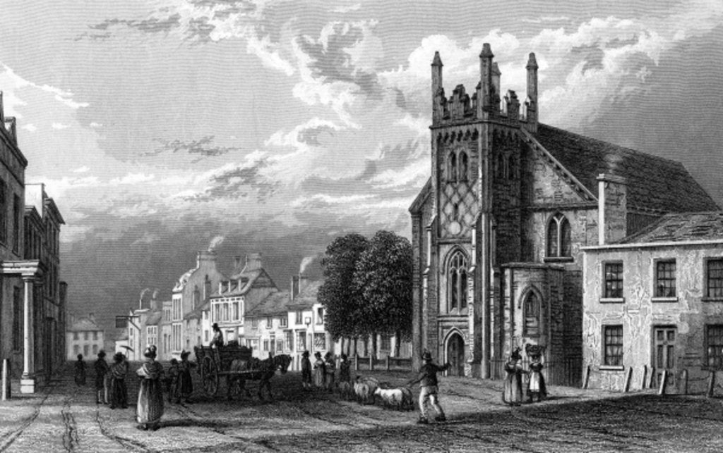 Detail of Billericay, Essex by William Henry Bartlett