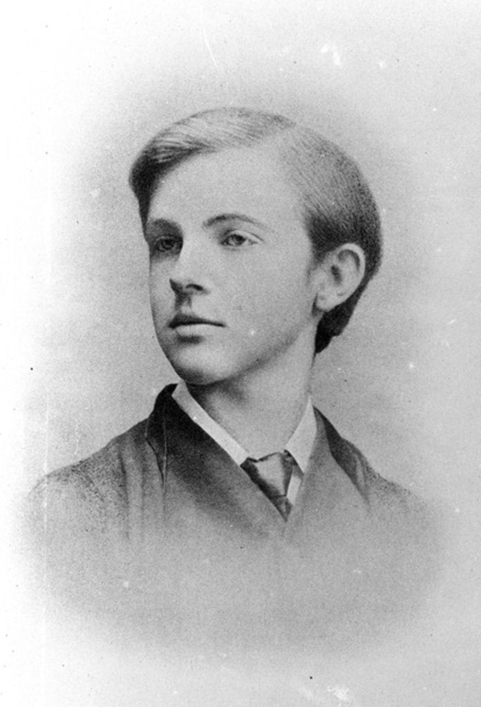 Detail of Lionel Pigot Johnson, c.1870s by English School