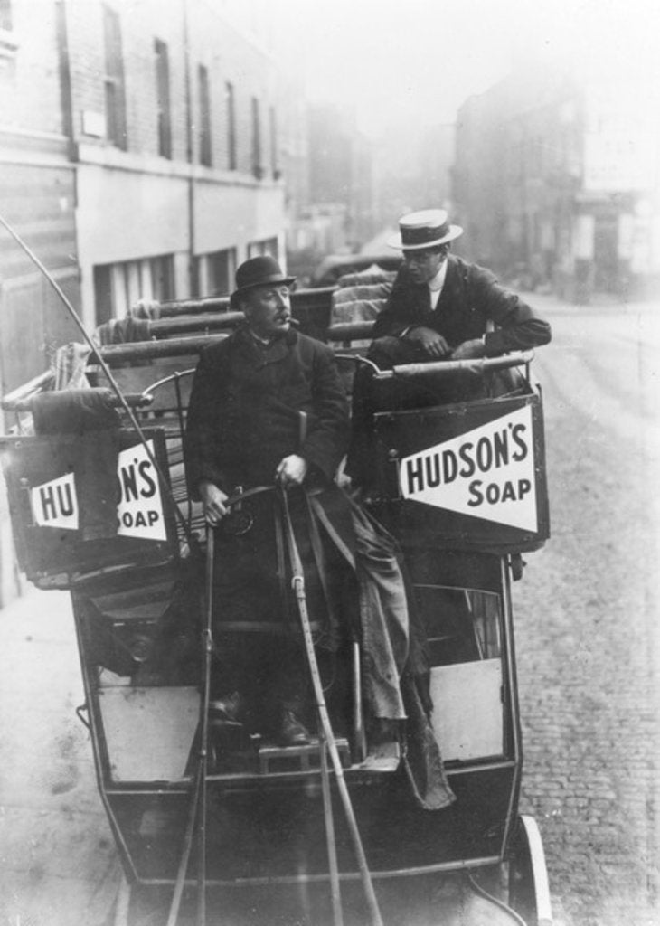 Detail of Omnibus driver by English Photographer