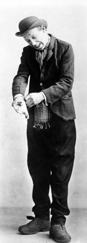 Detail of George Formby by English Photographer