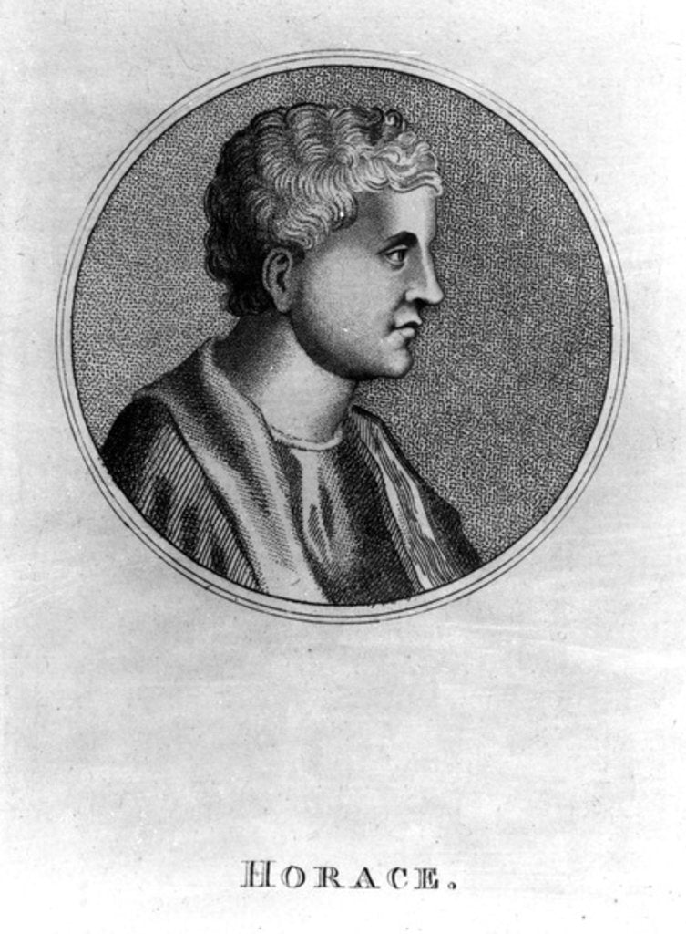 Detail of Horace by English School