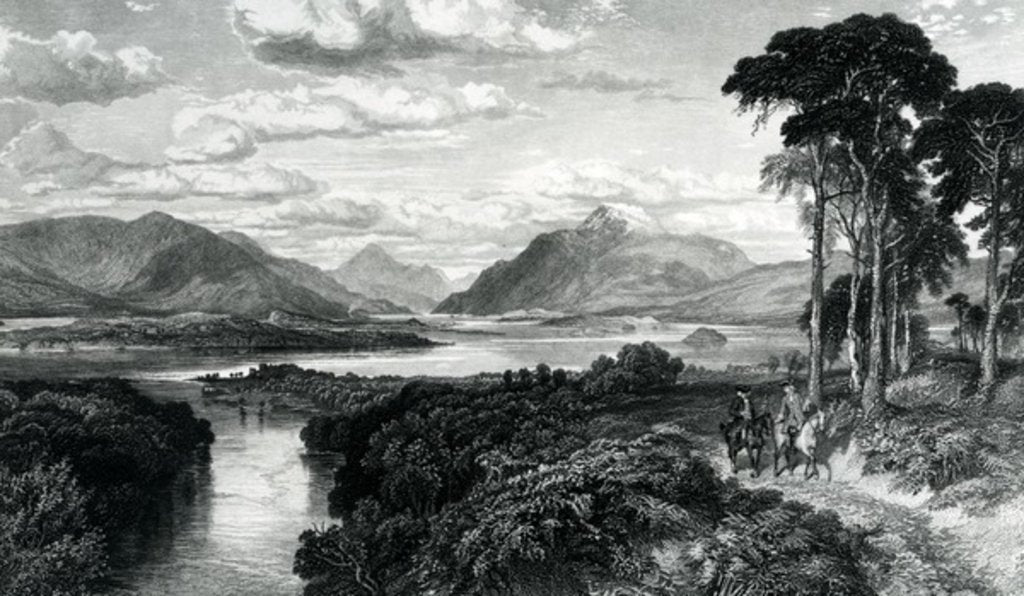 Detail of Loch Lomond by Samuel Bough