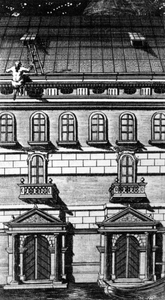 Detail of Illustration from The Story of my escape from the prison of the Republic of Venice called I Piombi by Johann Berka