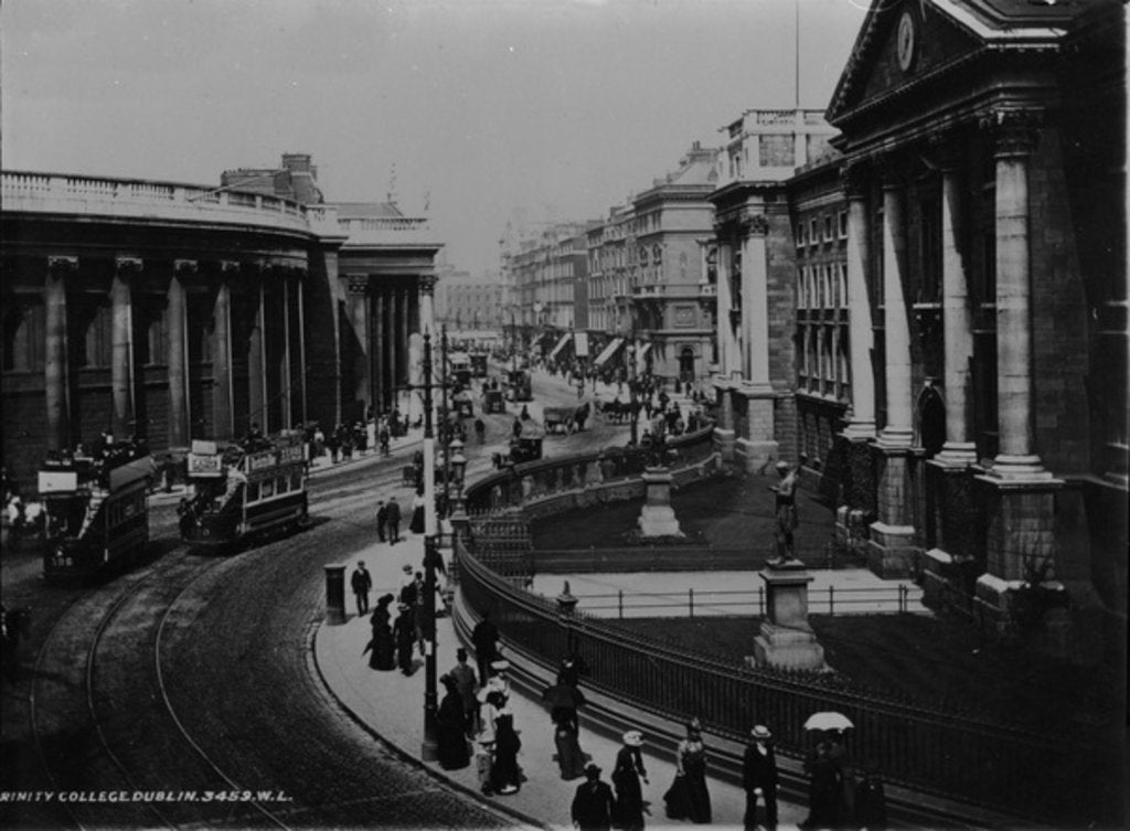 Detail of Trinity College Dublin by Photographer Irish
