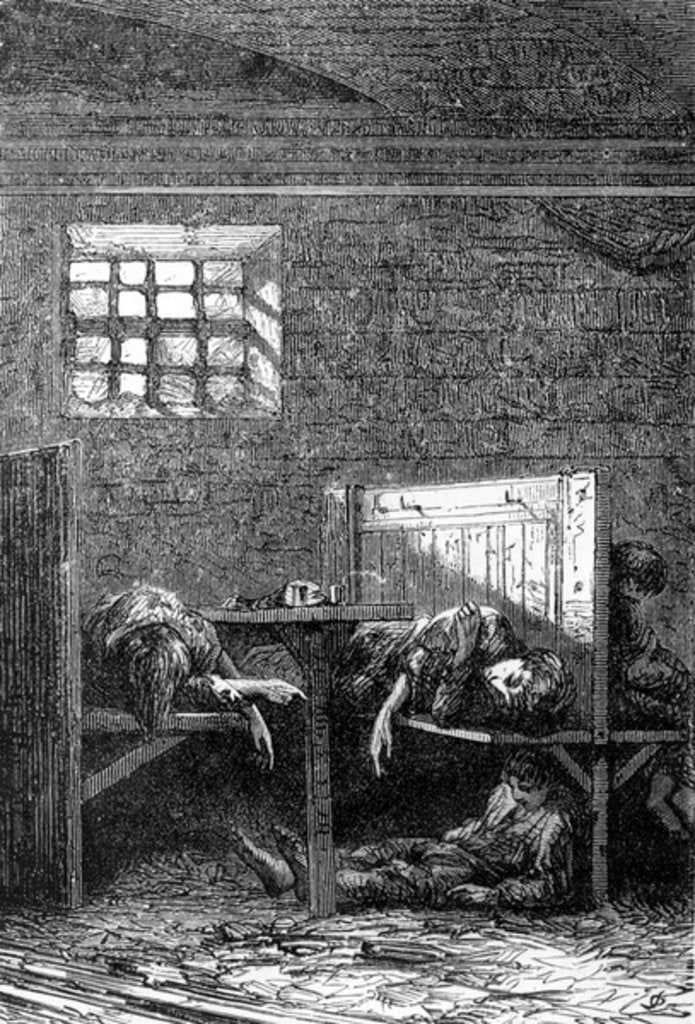 Detail of Little Sleeping Vagabonds by English School