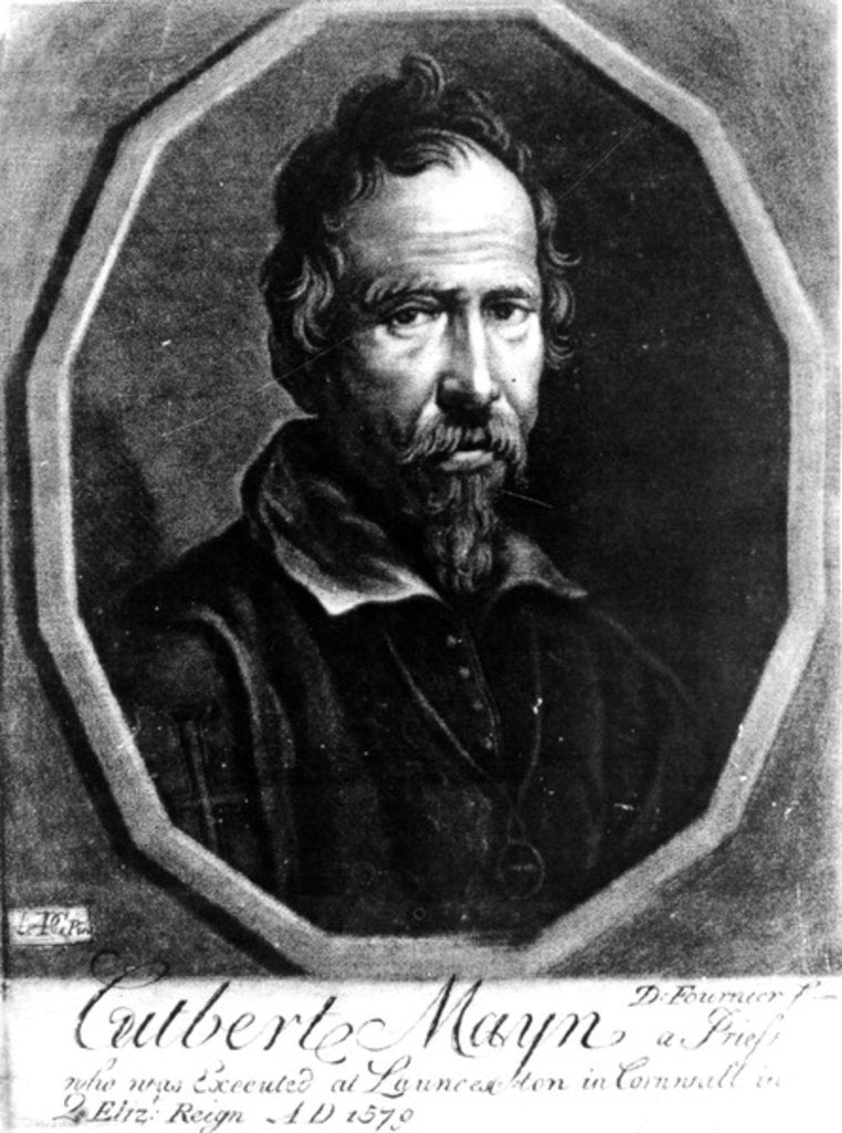 Detail of St. Cuthbert Mayn by Daniel Fournier