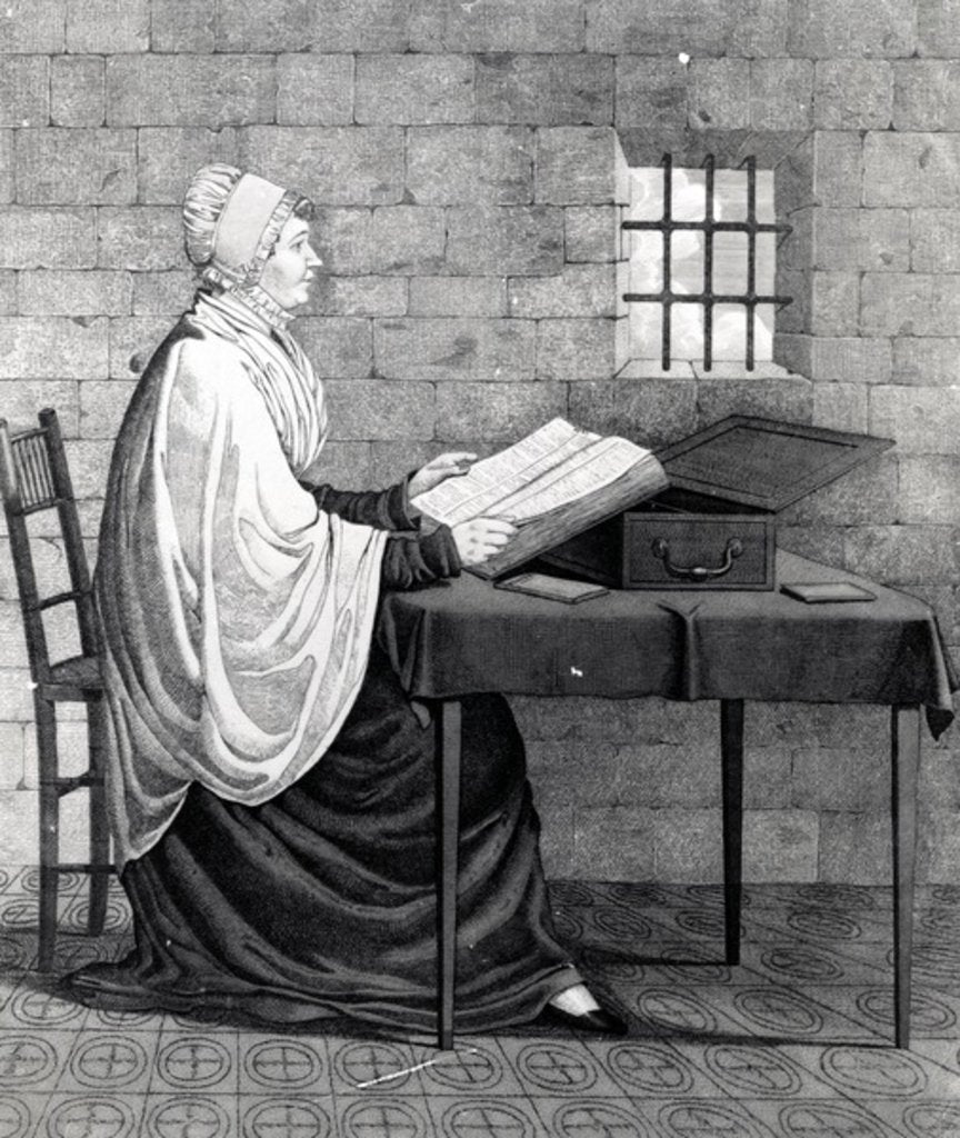 Detail of In prison and ye came unto me, 1820 by Richard Dighton