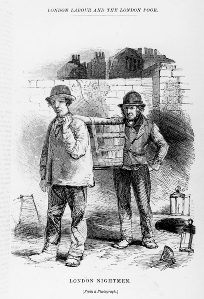 Detail of London Nightmen by English School