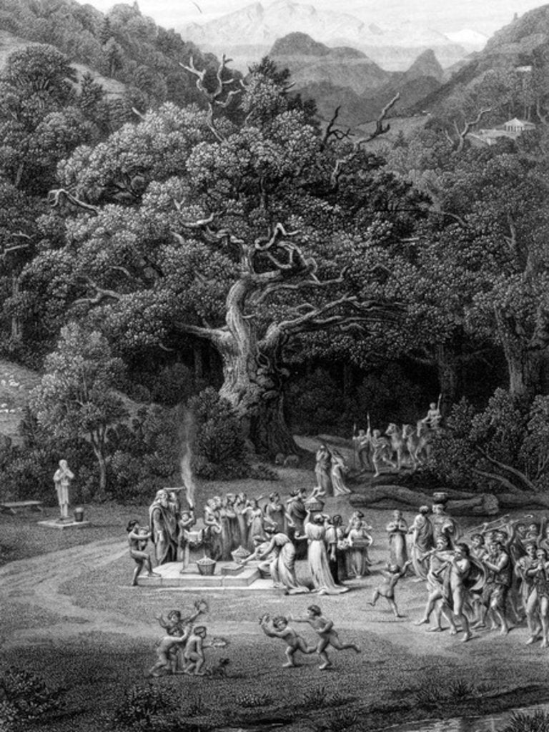 Detail of Illustration to John Keats' poem 'Endymion' by Edward John Poynter (after)