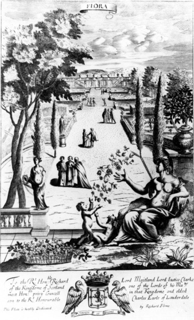 Detail of Flora by English School