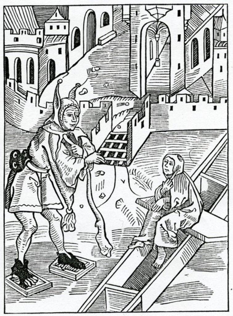 Detail of Of contempt, or dispisynge of holy scripture by (after) German School