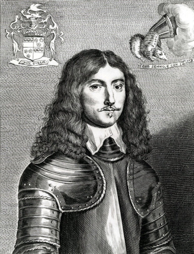 Detail of James Graham, Marquis of Montrose, print made by A. Matham, c.1644-50 by Scottish School