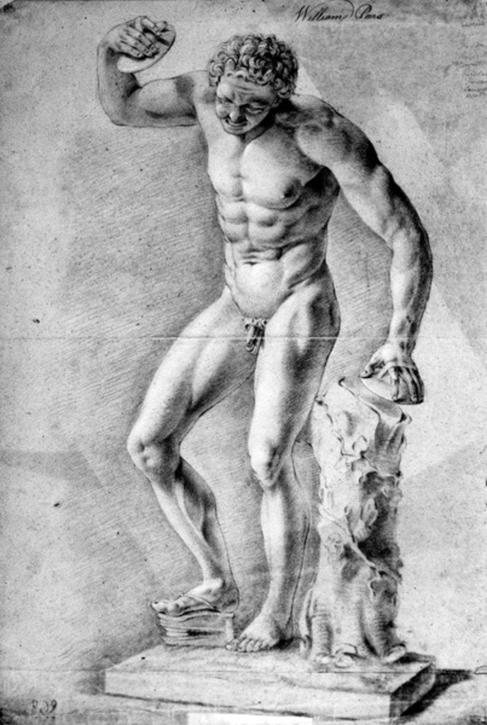 Detail of Study of a Cymbal Player by William Pars