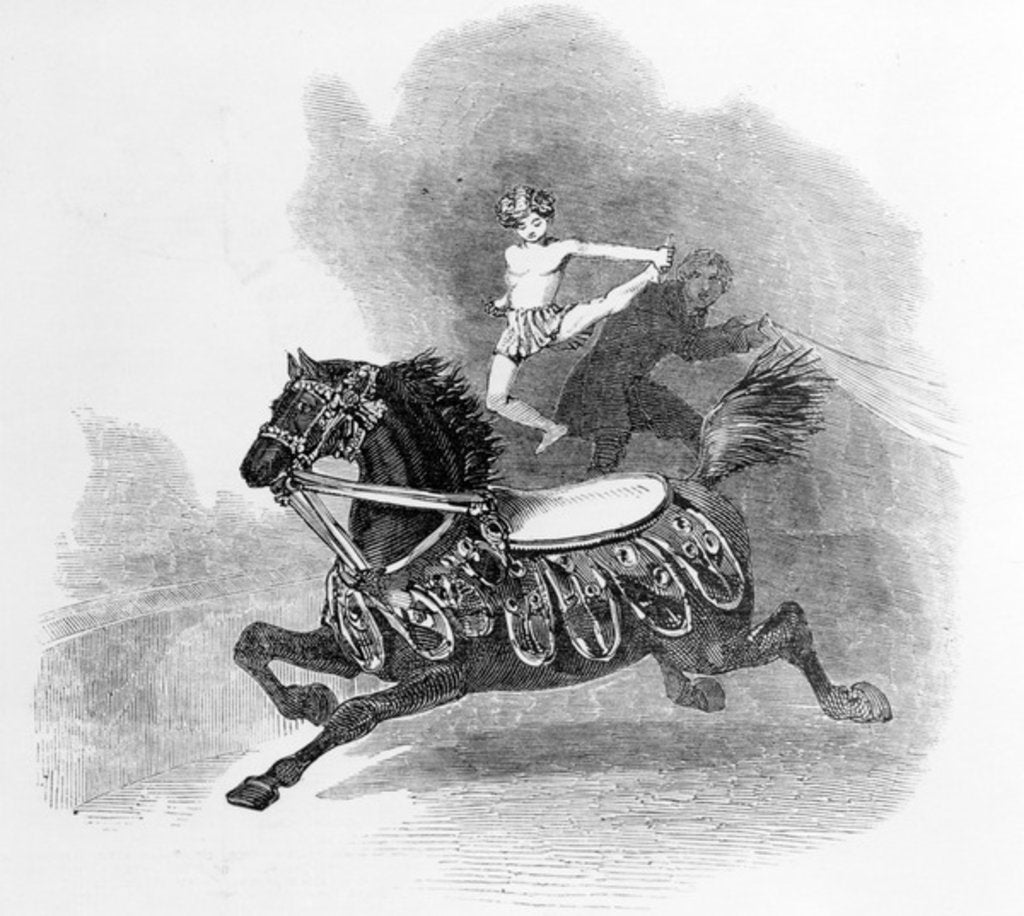 Detail of Young Hernandez, at Astley's Amphitheatre by English School