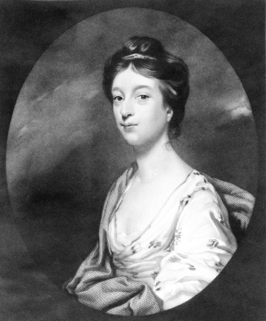 Detail of Susanna Taylor by Joshua Reynolds