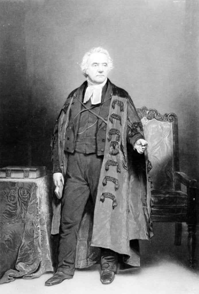 Detail of Thomas Chalmers by John Faed