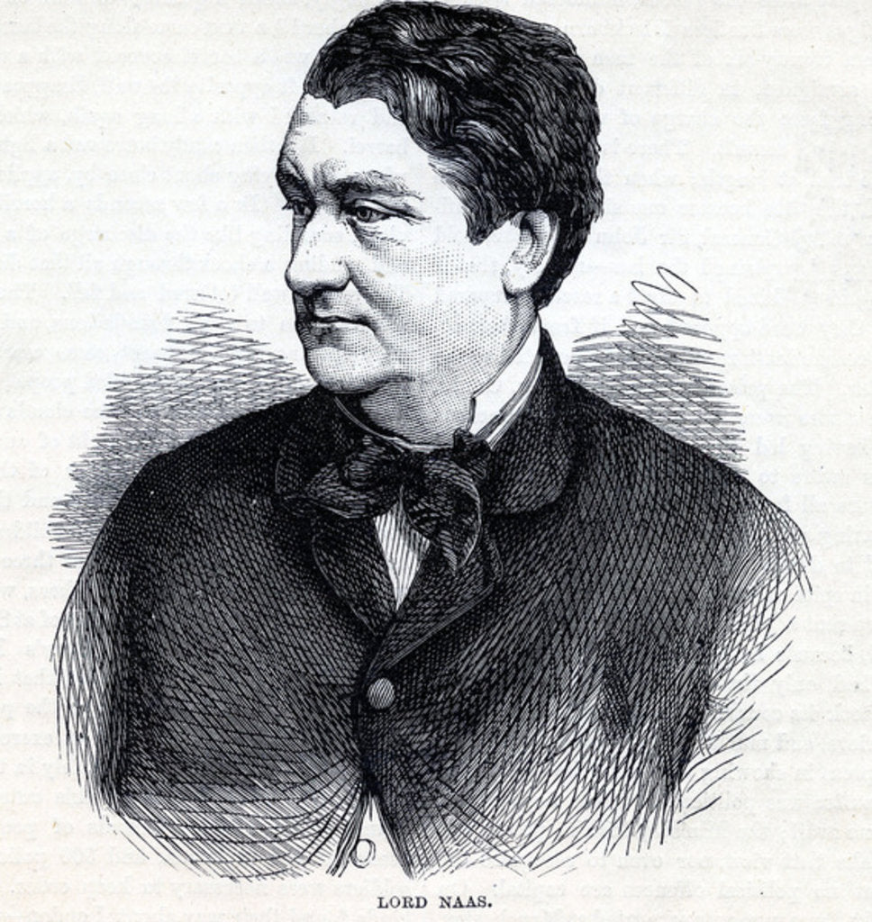 Detail of Richard Bourke, 6th Earl of Mayo by English School