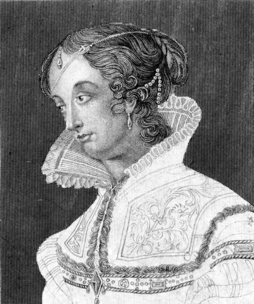 Detail of Rosamond Clifford, c.1820s by English School