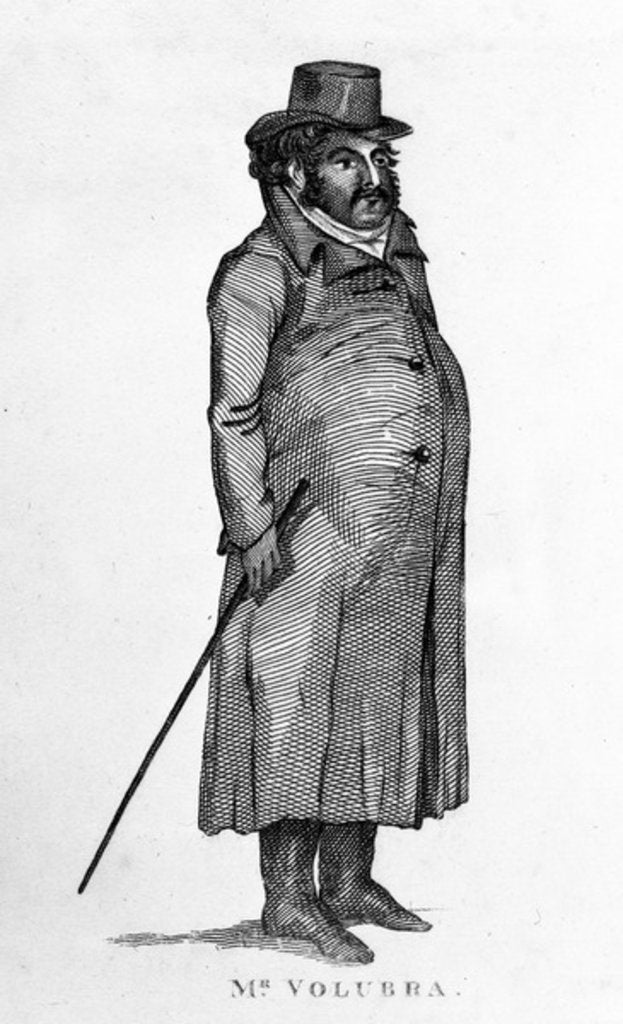 Detail of Mr Valobra by English School